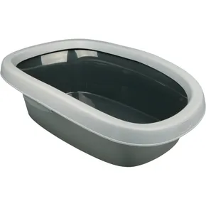WC macskáknak CARLO 2 38x17x58cm, st. szürke/sötét szürke